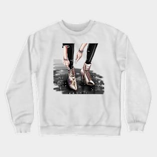 Fashion boots Crewneck Sweatshirt